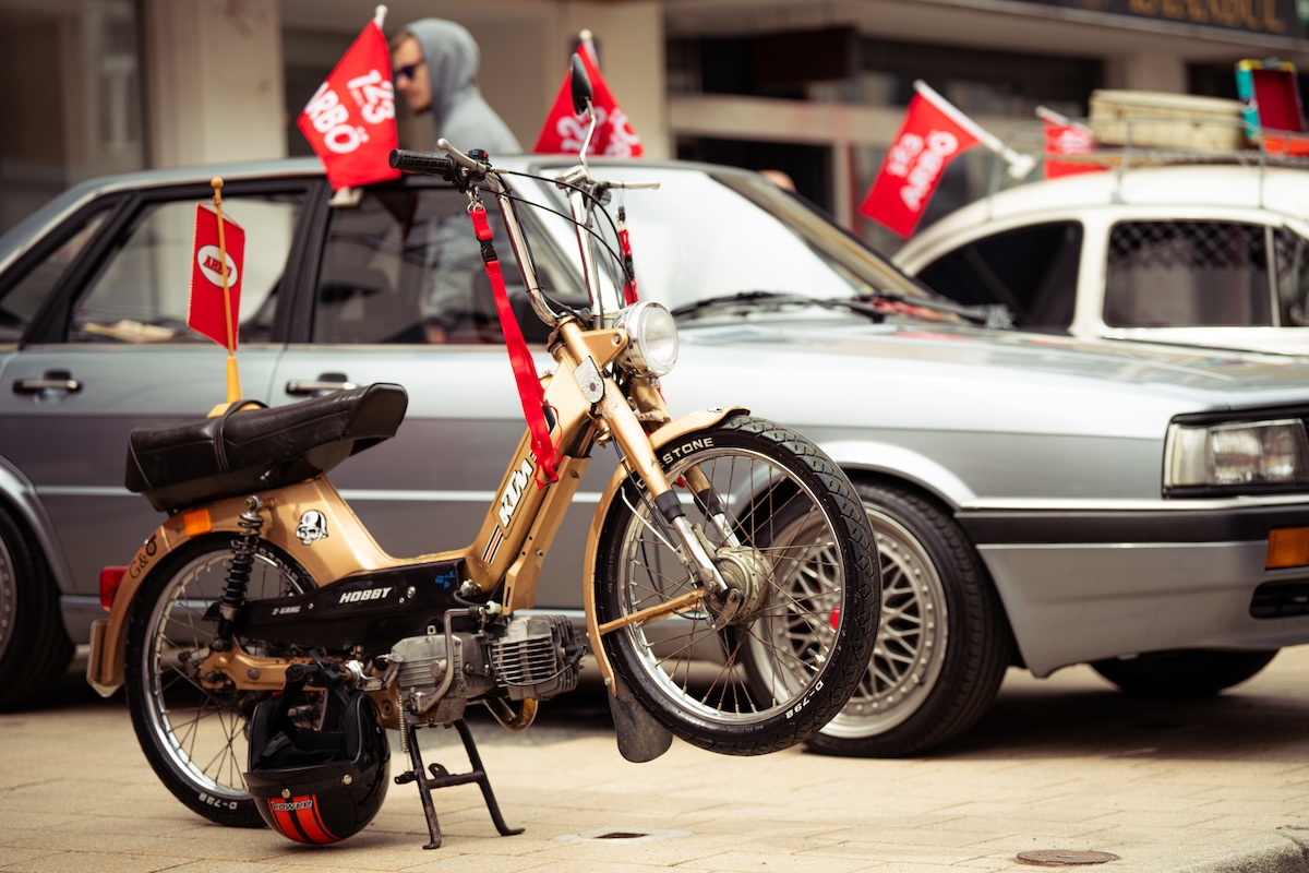 Austelleung der Fahrzeuge auf der Foahma Spittal